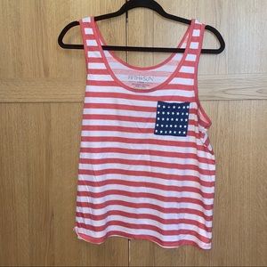 Red, White, and Blue Tank Top